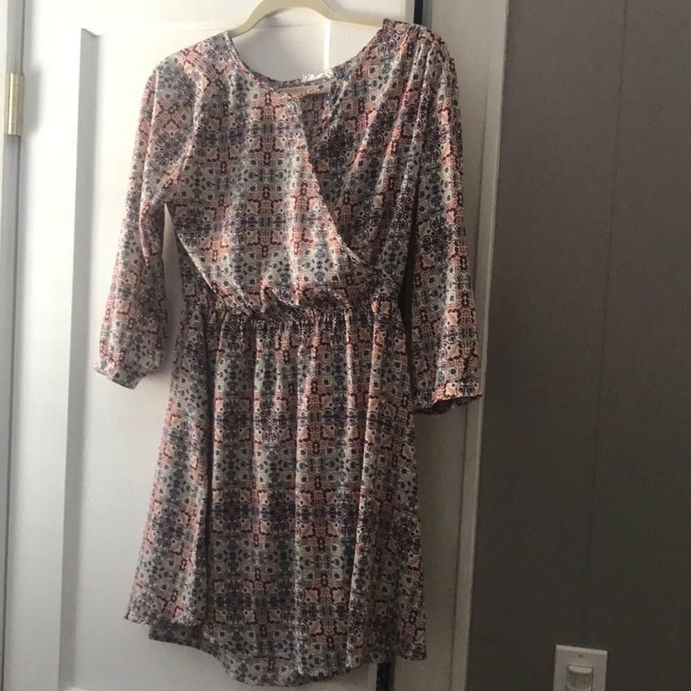 Quarter sleeve dress!